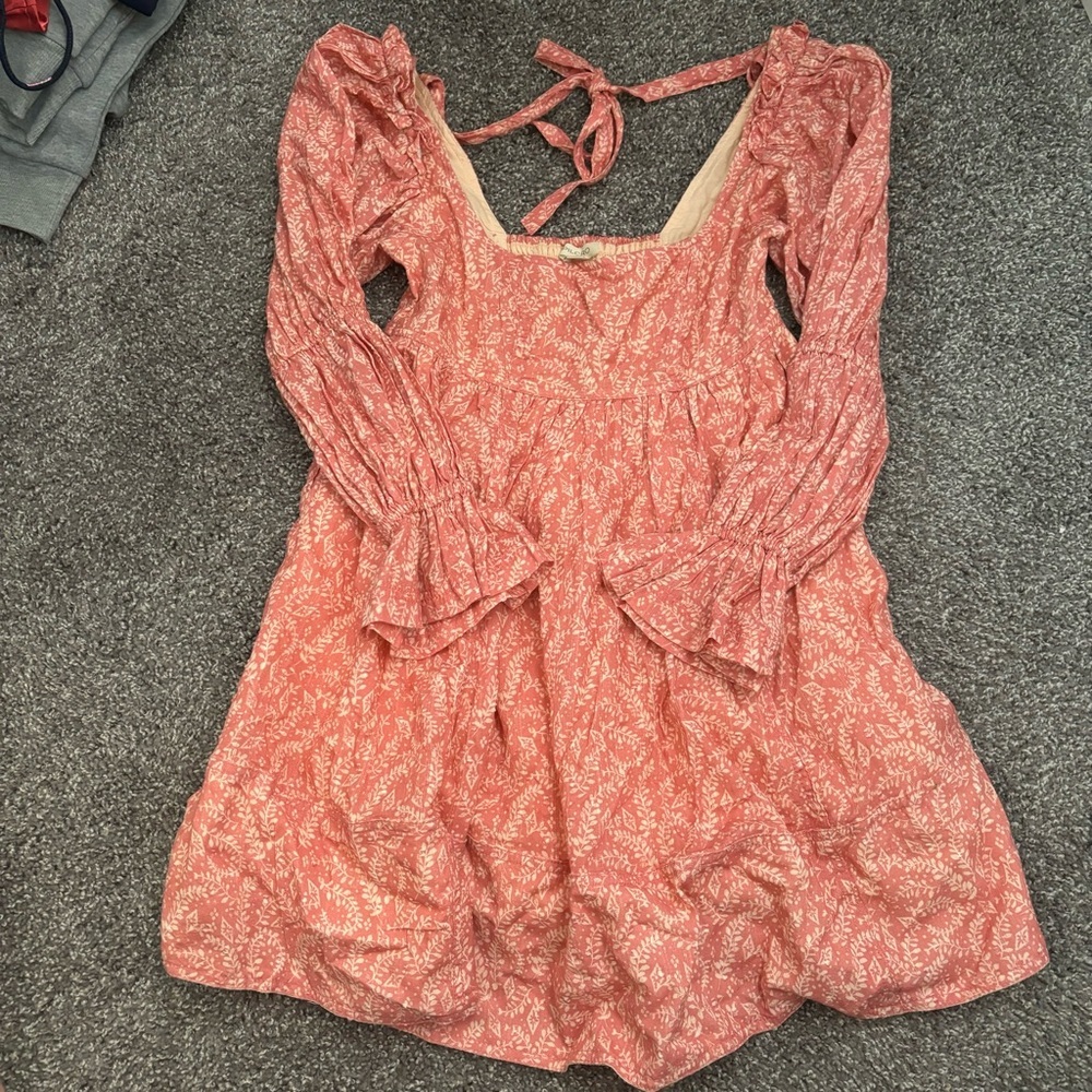 Anthropologie Tie Back Dress